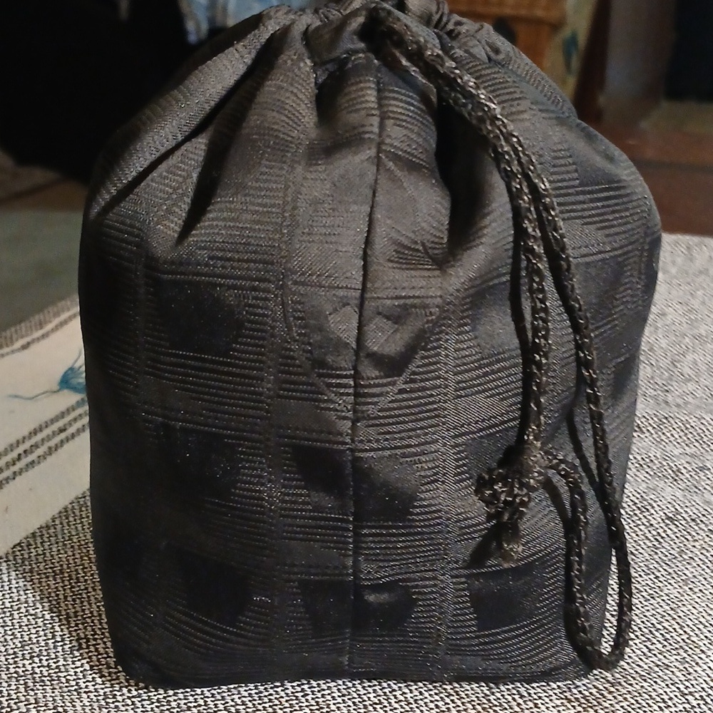 Chanel Black Drawstring Pouch - Picture 5 of 15